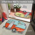Happy Camper Door Mat RV Floor Mats Sweet Home Front Outdoor Indoor mats